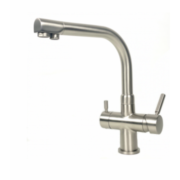 Baterie cu 3 cai Waterline finisaj Cromat sau Nichel satinat 3KSA1