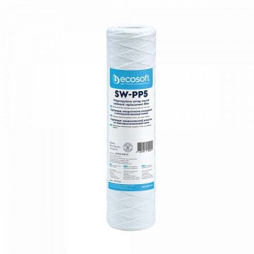Cartus filtrant apa din polipropilena fir infasurat ECOSOFT 2,5   X 10