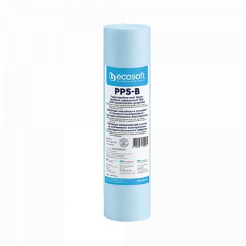 Cartus filtrant bacteriostatic din polipropilena 10   Ecosoft 5 microni