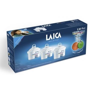 Cartuse filtrante Laica Bi-Flux Mineral Balance, 3 buc/pachet