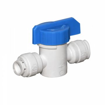 Robinet de trecere Waterline cu bila conexiuni 3 8    quick BCV-0606