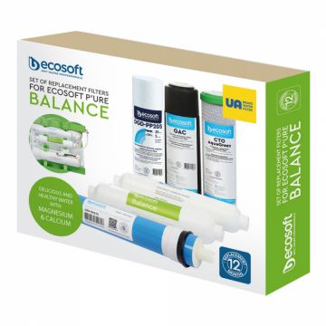 Set 6 filtre de schimb Osmoza Inversa Ecosoft P URE Balance