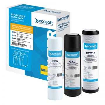Set filtre de schimb Advance Ecosoft 1-2-3 pentru sisteme de filtrare