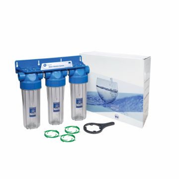 Sistem de filtrare Triplex 10   in 3 etape Aquafilter FHPLCLx-D-TRIPLE