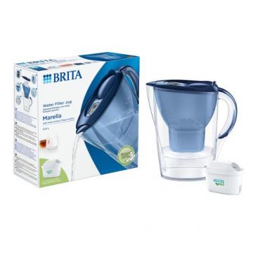 Cana filtranta BRITA Marella Maxtra PRO, 2.4 L (Albastru)