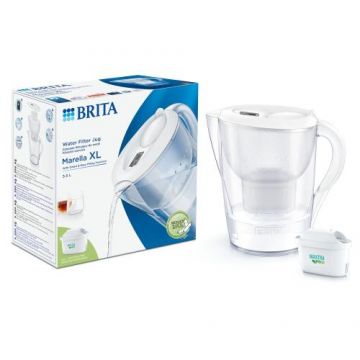 Cana filtranta BRITA Marella XL Maxtra PRO, 3.5 L (Alb)