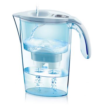 Cana filtranta de apa Laica Stream White, 2,3 litri