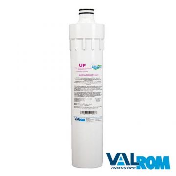 Cartus filtrare apa Aquapur AQUA08000011001, membrana ultrafiltrare, pentru sisteme filtrare, retine particule mai mari de 0.1 microni, 0.13 l/min, 0.1 microni