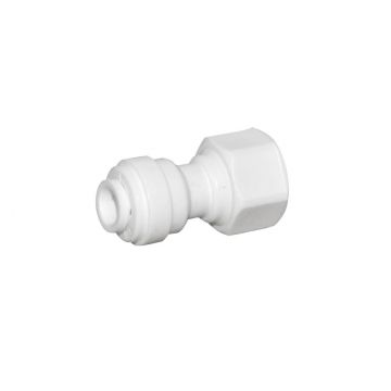 Conector adaptor, 1/4" furtun x 1/4" filet interior, conectare cu mufa rapida pentru furtun de 6 mm