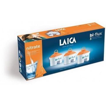 Filtre Laica Bi-Flux Nitrates N3N pentru Cana filtrare apa, 3 bucati