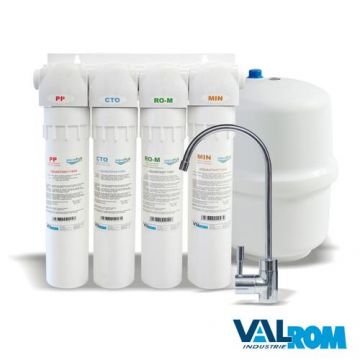 Filtru apa potabila, cu osmoza inversa, Aquapur AQUA05432411100, montare sub chiuveta, 0.13 l/min, rezervor 10 L