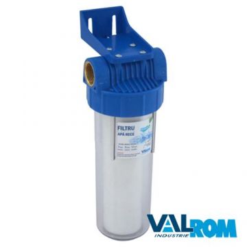 Filtru de apa potabila aquaPur cu cartus PP expandat de 5 microni 10inch D.1inch
