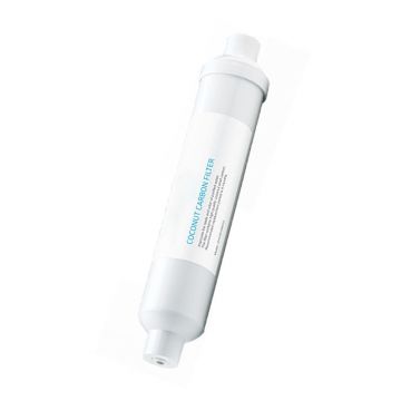 Filtru din carbon activat granular cu conectori rapizi de 1/4" inclusi