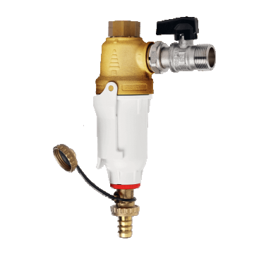Filtru magnetic si cu sita metalica, DIMA BRASS, insertie din alama, conectare 3/4"