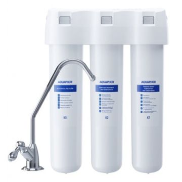 Filtru pentru apa potabila Crystal A, Aquaphor, montare sub chiuveta