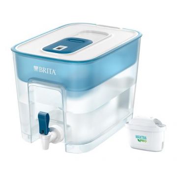 Recipient filtrant BRITA Flow XXL 8.2 L, cartus Maxtra PRO (Albastru)