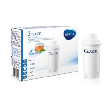 Set Filtre Brita Classic BR1012169 pentru dispozitivele de filtrare a apei, 3 bucati
