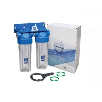 Sistem de filtrare duplex AQUAFILTER 10   (FHPRCLx-B-TWIN)