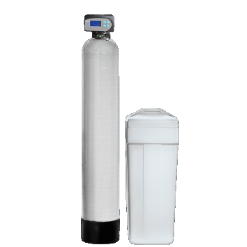 Statie dedurizare automata, PURETECH 1465 CNV, valva volumetrica economica, tank simplex 14x65, fara material filtrant