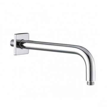 Brat dus Kludi A-QA,  montare pe perete, 25 cm, crom - 6653305-00