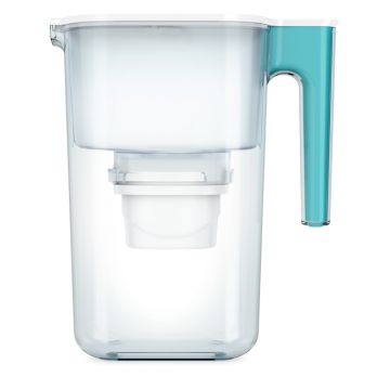 Cana filtranta de apa Aqua Optima Perfect Pour, albastru, 3,6 litri
