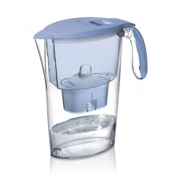 Cana filtranta de apa Laica Clear Line, 2.3 litri, Albastru
