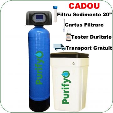 Dedurizator 100 litri Dublu Corp Purifyo