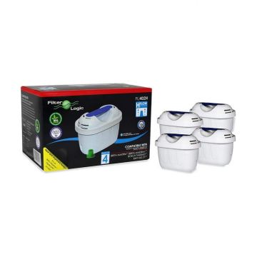 FilterLogic FL402 cartus filtrant compatibil Brita Maxtra 4 bucati