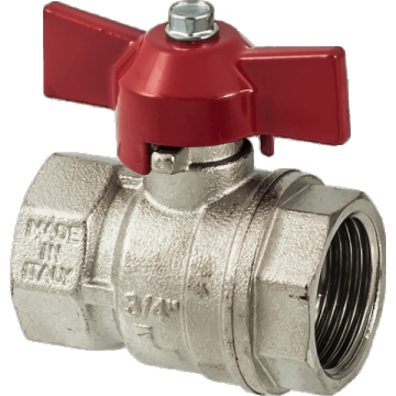 Robinet cu bila cu maneta tip fluture FI-FI, ITAP Italia, 3/4