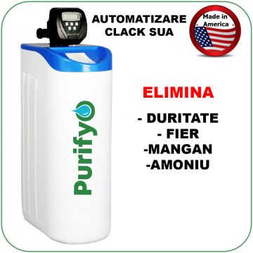 Sistem Multifiltru – Deferizare – Dedurizare – Demanganizare – Amoniu 25 LITRI CLACK SUA
