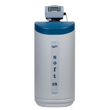 Stație de dedurizare aquaPUR SOFT 18 CAB Q=1,5mc/h SARE 43KG CU BY-PASS