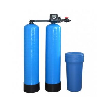 Statie dedurizare aquaPUR SOFT 125 TWIN Q=5,0 mc/h cu by-pass