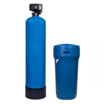 Statie tratare Aquapur MIX 37 Simplex, 37 litri rasina, bypass, volum vas de sare 80 kg, elimina calcar, fier, mangan, amoniu